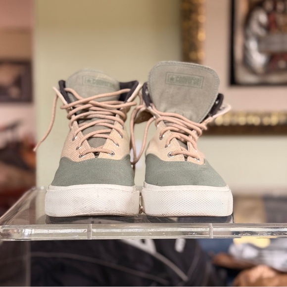 Converse Skid Grip Hi Safari Oil Green Men's